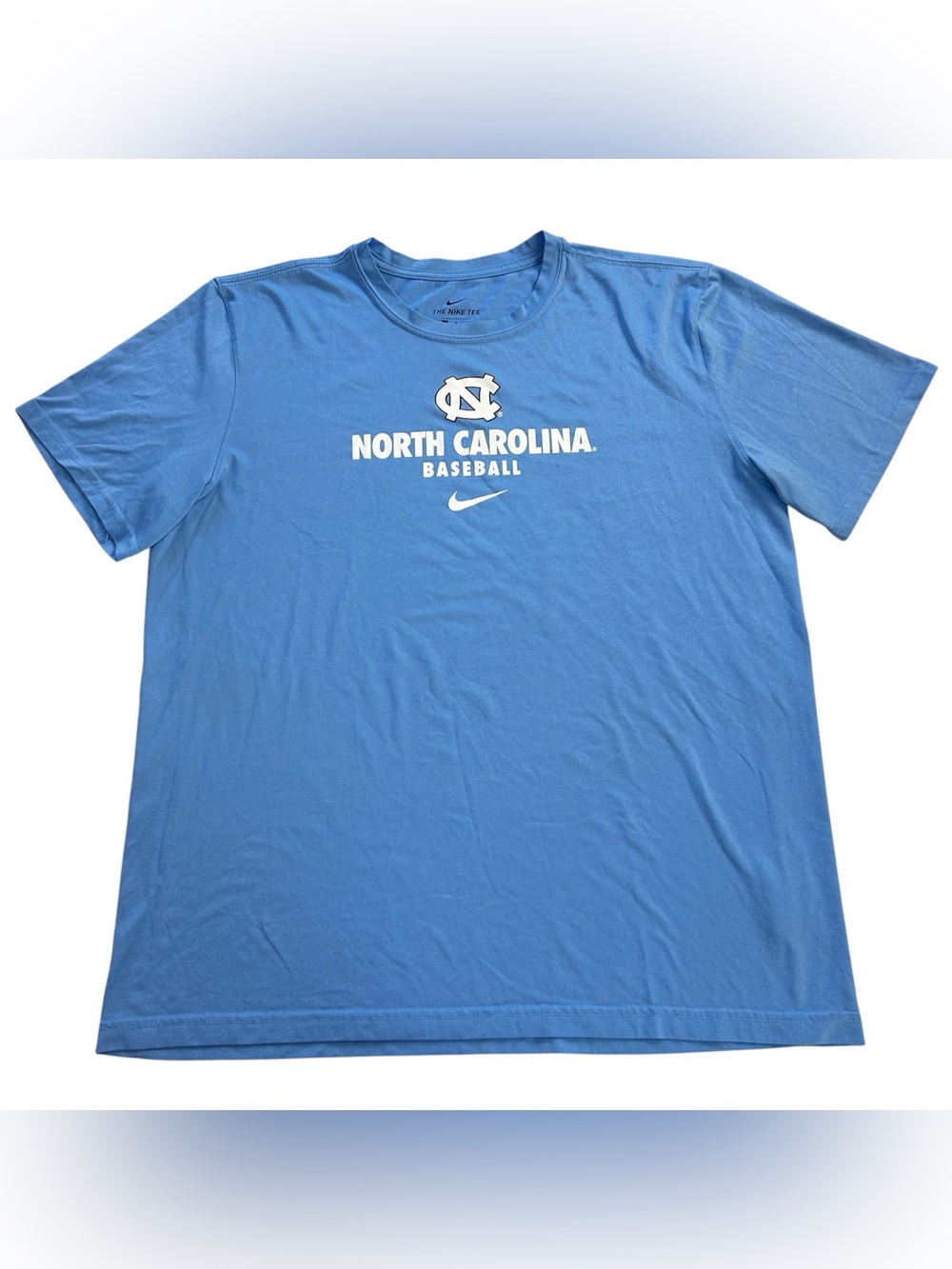 Nike UNC North Carolina Tar Heels Baseball TEAM ISSUED Men’s Training Shirt sz L